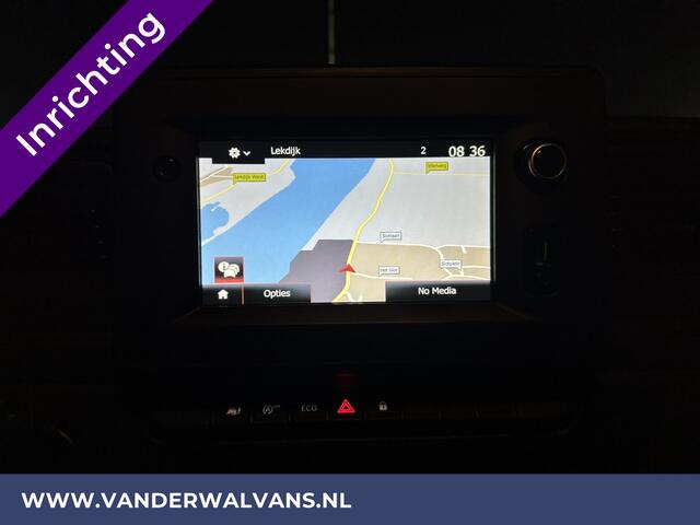 Opel MOVANO 2.3 Turbo 150pk **BPM VRIJ voor de Ondernemer** L2H2 inrichting Euro6 Airco | Omvormer | Camera | Navigatie Imperiaal, Trekhaak, LED, Cruisecontrol, Parkeersensoren, Bijrijdersbank