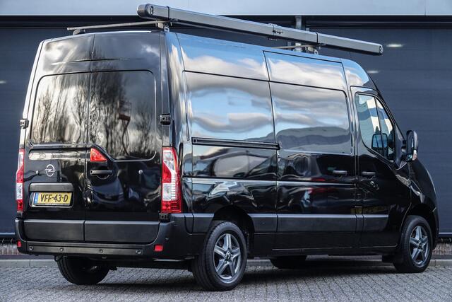 Opel MOVANO L2H2 | 2.3 CDTI 150Pk BiTurbo | Stoel-Bank | Aluminium buisdrager | 16'' | Pearl Black