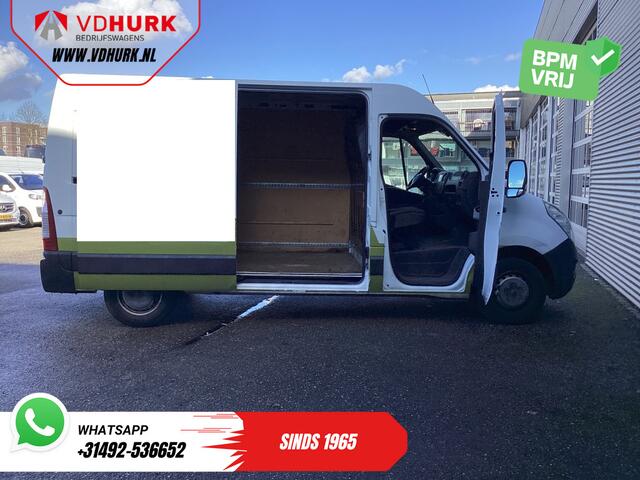 Opel MOVANO 2.3 CDTI 135 pk L2H2 BPM VRIJ! 2.5t Trekverm./ Climate/ Navi/ Cruise/ Camera/ Trekhaak/ PDC