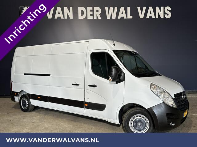 Opel MOVANO 2.3 CDTI 146pk L3H2 inrichting Euro6 Airco | Omvormer | Camera | Navigatie | Cruisecontrol, 2500kg Trekhaak, Parkeersensoren, Bijrijdersbank