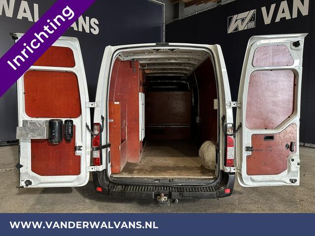 Opel MOVANO 2.3 CDTI 146pk L3H2 inrichting Euro6 Airco | Omvormer | Camera | Navigatie | Cruisecontrol, 2500kg Trekhaak, Parkeersensoren, Bijrijdersbank