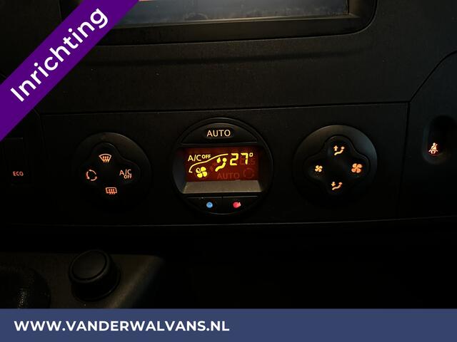 Opel MOVANO 2.3 CDTI 146pk L3H2 inrichting Euro6 Airco | Omvormer | Camera | Navigatie | Cruisecontrol, 2500kg Trekhaak, Parkeersensoren, Bijrijdersbank