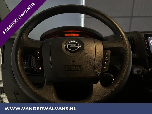 Opel MOVANO 2.2D 120pk L2H2 Fabrieksgarantie Euro6 Airco | 2500kg Trekhaak | Apple Carplay | Cruisecontrol | Parkeersensoren Android Auto, Bijrijdersbank