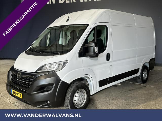 Opel MOVANO 2.2D 120pk L2H2 Fabrieksgarantie Euro6 Airco | 2500kg Trekhaak | Apple Carplay | Cruisecontrol | Parkeersensoren Android Auto, Bijrijdersbank