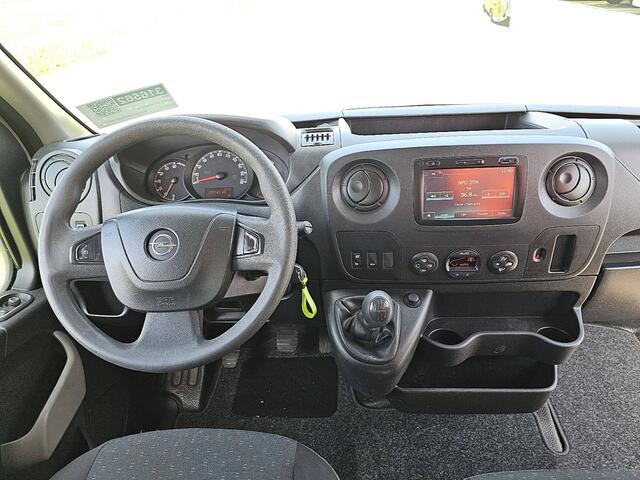Opel MOVANO 2.3 CDTI L3 DC open laadbak, HIAB 029 KRAAN, airco, navi, NAP!