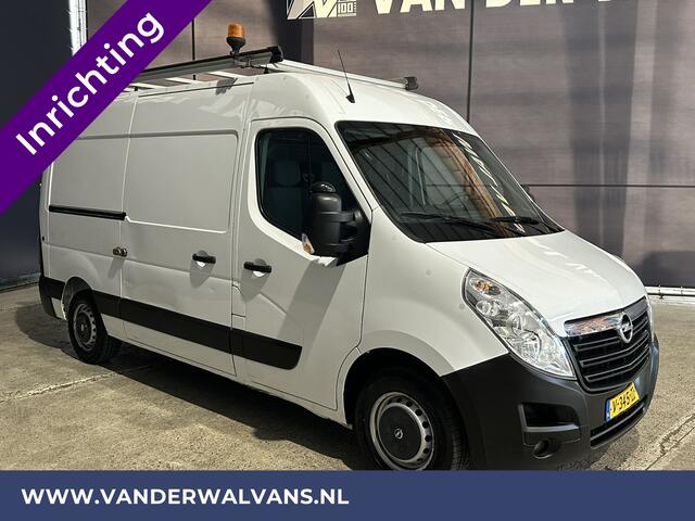 Opel MOVANO 2.3 CDTI 146pk L2H2 inrichting met omvormer Euro6 Airco | Navigatie | Cruisecontrol | 2500kg Trekhaak Imperiaal, trap, parkeersensoren, bijrijdersbank