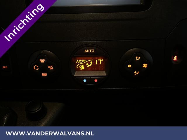 Opel MOVANO 2.3 CDTI 146pk L2H2 Inrichting Euro6 Airco | Imperiaal | Camera | Navigatie | Cruisecontrol | 2500kg Trekhaak Parkeersensoren, Bijrijdersbank