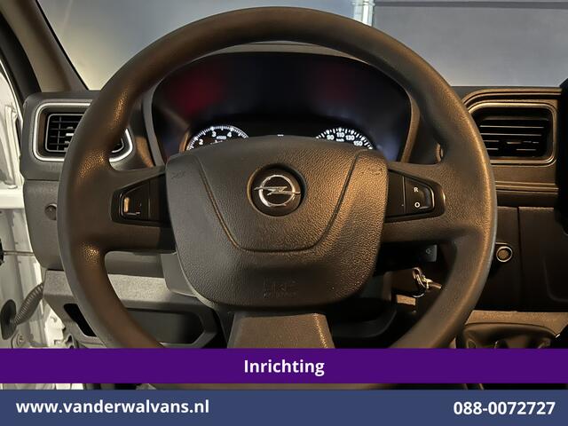 Opel MOVANO 2.3 Turbo 150pk L3H2 inrichting Euro6 Airco | 2500kg Trekhaak | Camera | Navigatie | Imperiaal trap, cruisecontrol, parkeersensoren, bijrijdersbank, LED