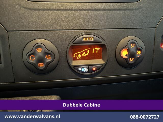 Opel MOVANO 2.3 Turbo 146pk L2H2 Dubbele cabine Euro6 Airco | Imperiaal | Omvormer | 2500kg Trekhaak Navigatie, Camera, Cruisecontrol, Parkeersensoren, 5-zits