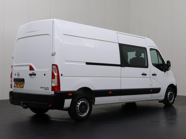 Opel MOVANO 2.3Turbo 135PK L3H2 Dubbele Cabine 5-Persoons | Airco | Cruise | Trekhaak