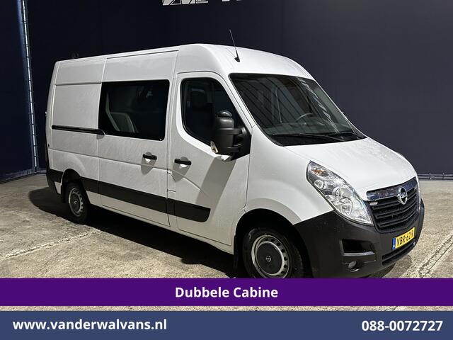 Opel MOVANO 2.3 CDTI 146pk L2H2 Dubbele Cabine Euro6 Airco | Camera | Navigatie | Cruisecontrol Chauffeursstoel, 2500kg Trekhaak, Parkeersensoren, 5-Zits