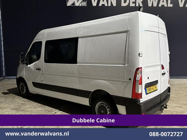 Opel MOVANO 2.3 CDTI 146pk L2H2 Dubbele Cabine Euro6 Airco | Camera | Navigatie | Cruisecontrol Chauffeursstoel, 2500kg Trekhaak, Parkeersensoren, 5-Zits