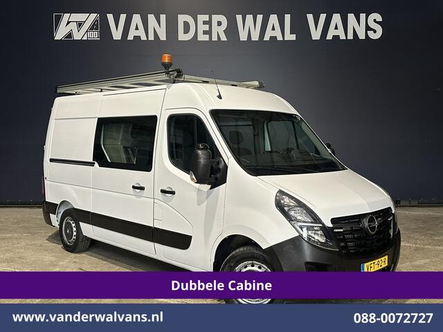 Opel MOVANO 2.3 Turbo 150pk L2H2 Dubbele Cabine Inrichting Euro6 Airco | Imperiaal | 2500kg Trekhaak | Camera | Navigatie 5-Zits, LED, Cruisecontrol, Parkeersensoren