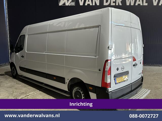 Opel MOVANO 2.3 CDTI L3H2 *Post NL inrichting* Euro6 Airco | Camera | Navigatie | Cruisecontrol Sidebars, Schappen, 270 graden achterdeuren, bijrijdersbank