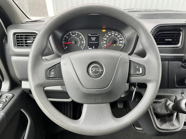 Opel MOVANO 2.3 Turbo L3H2 Airco Cruise controle Schuifdeur 2-Persoons Euro 6 1e eigenaar Sitebars Treeplank Telefoonverbinding