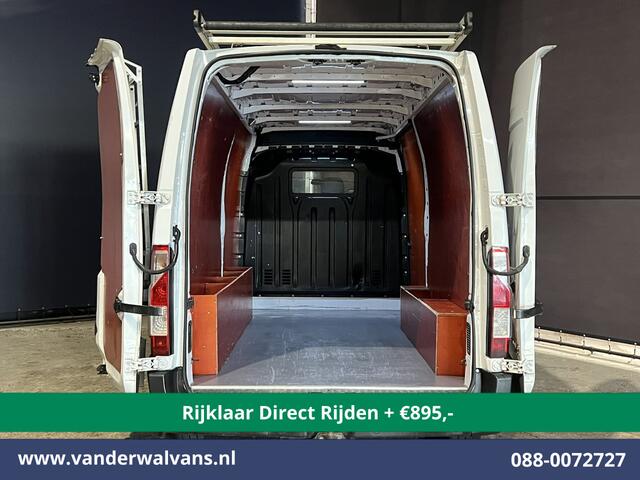 Opel MOVANO 2.3 CDTI L3H2 Euro6 *Rijklaar Direct Rijden* Airco | Imperiaal | 2500kg Trekhaak | Cruisecontrol | Parkeersensoren Sidebars, Bijrijdersbank