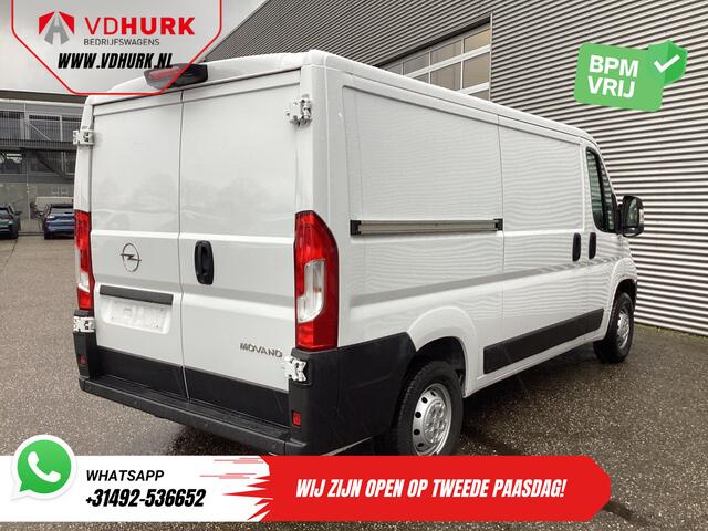 Opel MOVANO 2.2 120 pk L2 Carplay/ 270Gr.Deuren/ Climate/ Navi/ Cruise/ Camera/ PDC/ DAB