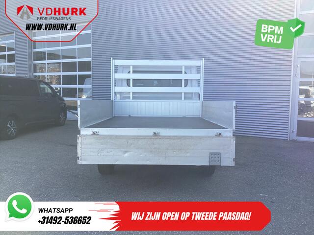 Opel MOVANO 2.2 140 pk DC Dubbel Cabine Open Laadbak/ 7 Pers./ 2.5t Trekverm./ Cruise/ Airco/ 288x215x35/ Pick up