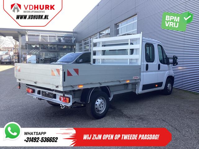 Opel MOVANO 2.2 140 pk DC Dubbel Cabine Open Laadbak/ 7 Pers./ 2.5t Trekverm./ Cruise/ Airco/ 288x215x35/ Pick up
