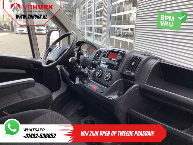 Opel MOVANO 2.2 140 pk DC Dubbel Cabine Open Laadbak/ 7 Pers./ 2.5t Trekverm./ Cruise/ Airco/ 288x215x35/ Pick up