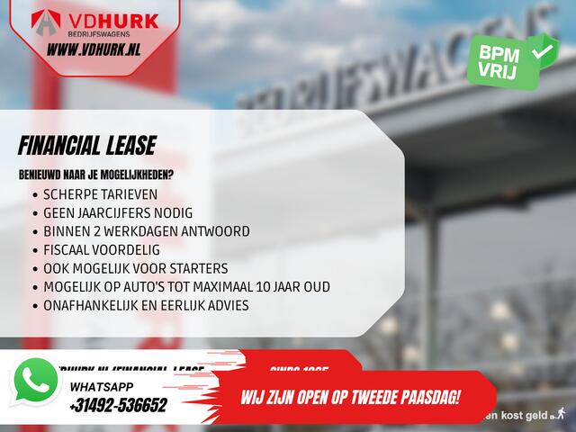 Opel MOVANO 2.2 140 pk DC Dubbel Cabine Open Laadbak/ 7 Pers./ 2.5t Trekverm./ Cruise/ Airco/ 288x215x35/ Pick up