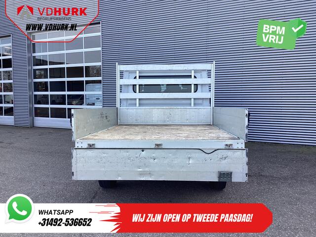 Opel MOVANO 2.2 140 pk DC Dubbel Cabine Open Laadbak/ 7 Pers./ 2.5t Trekverm./ Cruise/ Airco/ 288x215x35/ Pick up