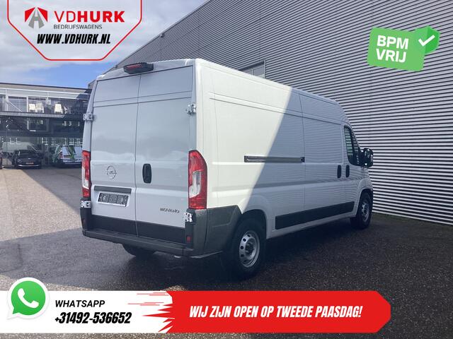 Opel MOVANO 2.2 140 pk L3H2 LED/ Virtual Cockpit/ 3.0t Trekverm./ 270Gr.Deuren/ Carplay/ Climate/ Navi/ Camera/ Cruise/ PDC
