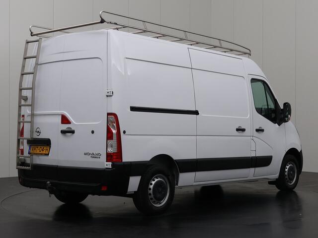 Opel MOVANO 2.3Turbo 150PK L2H2 | Imperiaal | Trekhaak | Navigatie | Camera | Airco | Cruise | Betimmering | 3-Zits