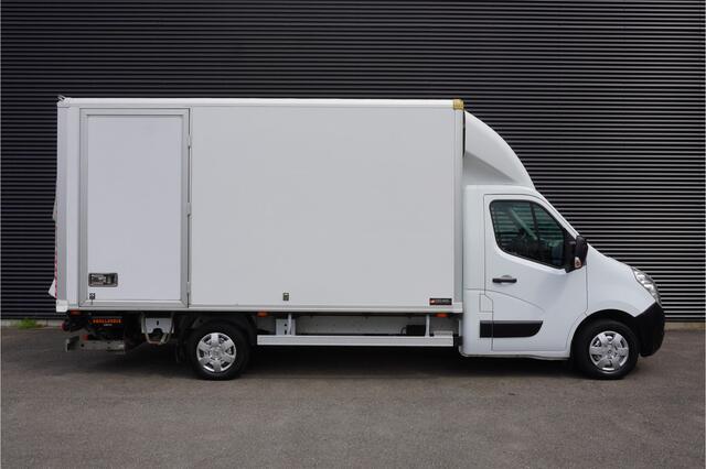 Opel MOVANO 170pk Euro6 Bakwagen 443x213x223 Laadklep Zijdeur Navigatie Airco Lat om lat Koffer LBW
