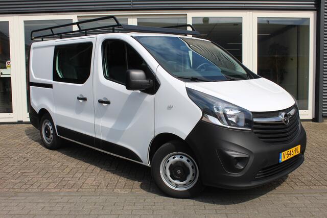 Opel VIVARO 1.6 CDTI L1H1 DC Edition. Dubbele cabine, Airco, Cruise Control. Prijs Is Rijklaar Ex Btw