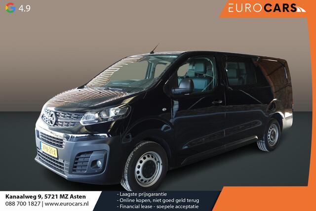 Opel VIVARO 1.5 CDTI L3H1 Dubbele Cabine Edition Airco Navigatie Bluetooth Parkeersensoren 6-Zits Camera