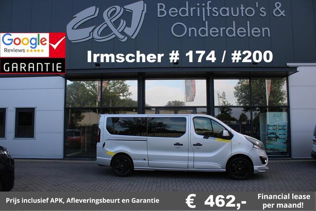 Opel VIVARO 1.6 CDTI L2H1 Dubbele cabine irmscher # 174 luxe leder navi cruise lease 462,- p/md