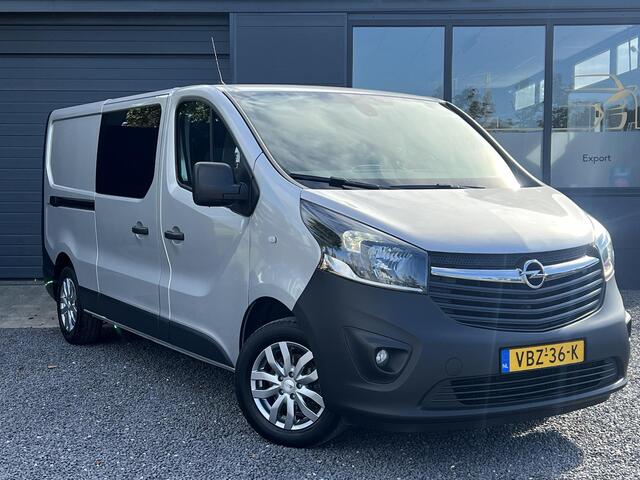 Opel VIVARO 1.6 CDTI L2H1 DC Edition EcoFlex Dubbel Cabine,2e Eigenaar,Navi,Camera,Airco,Cruise,Trekhaak,N.A.P,APK tot 03-2025
