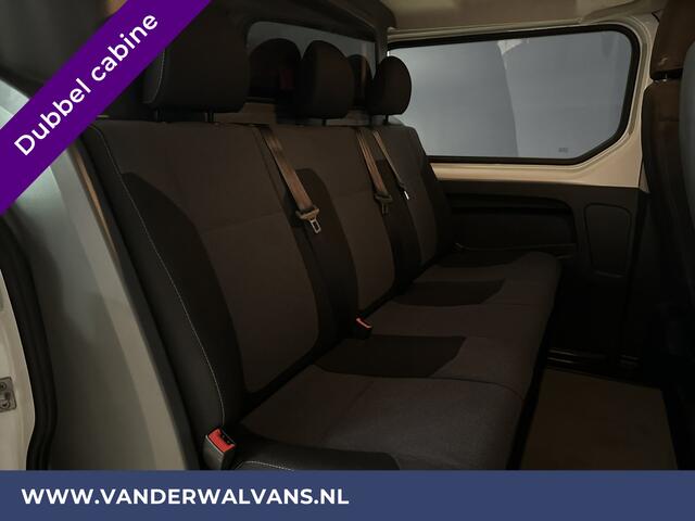 Opel VIVARO 1.6 CDTI 126pk L2H1 Dubbele Cabine Euro6 Airco | Navigatie | Camera | 5-Zits | cruisecontrol, parkeersensoren, trekhaak