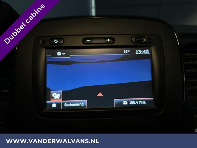 Opel VIVARO 1.6 CDTI 126pk L2H1 Dubbele Cabine Euro6 Airco | Navigatie | Camera | 5-Zits | cruisecontrol, parkeersensoren, trekhaak