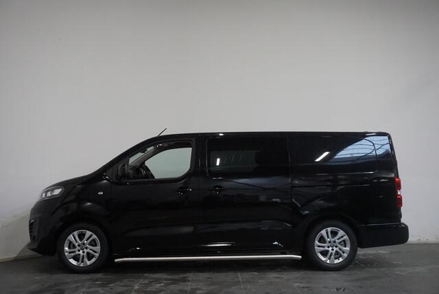 Opel VIVARO Vivaro-e L3 75 kWh 6-Persoons Dubbele Cabine Automaat Airco Navi 2 x Schuifdeur