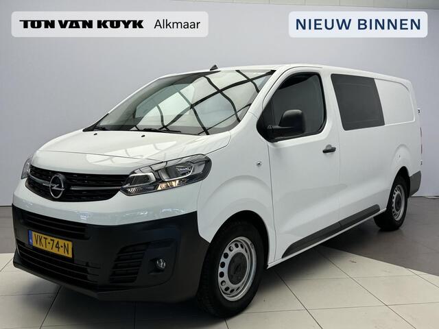 Opel VIVARO 1.5 CDTI L3H1 DC Selection Dubbele Cabine | Camera | Trekhaak | 6-persoons