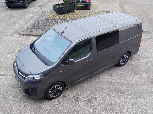 Opel VIVARO Vivaro-e 50kWh L3H1 Innovation DUBBEL CABINE APPLE CARPLAY CAMERA HALF LEER LED NAVI CRUISE TREKHAAK