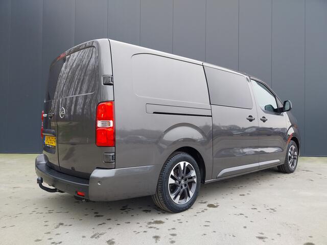 Opel VIVARO Vivaro-e 50kWh L3H1 Innovation DUBBEL CABINE APPLE CARPLAY CAMERA HALF LEER LED NAVI CRUISE TREKHAAK