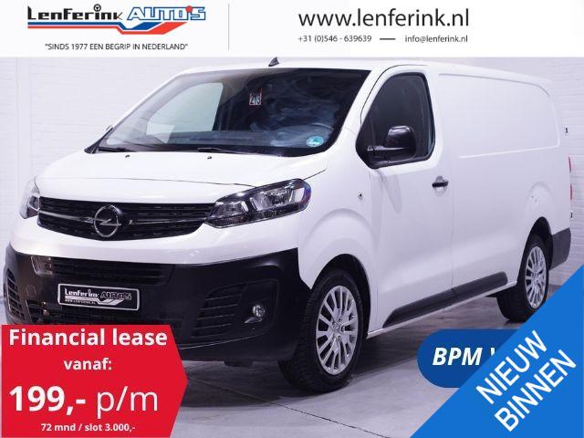 Opel VIVARO 2.0 Diesel 122 pk L3 Airco, Apple Carplay Cruise Control, Dodehoek Assist, Laadruimte Pakket, PDC V+A, 2-Zits