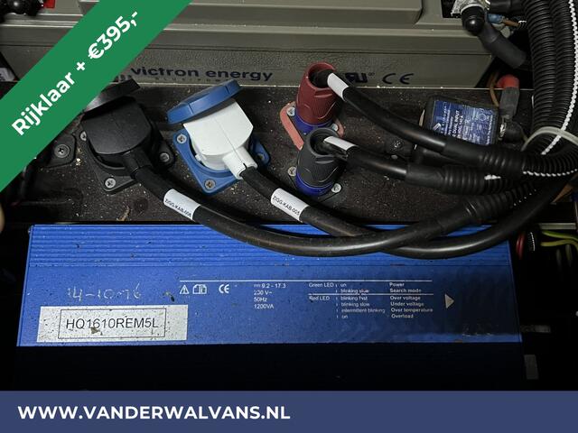 Opel VIVARO 1.6CDTI 126pk L1H1 inrichting Euro6 RIJKLAAR Airco | Omvormer | Navigatie Camera, LED, Cruisecontrol, Parkeersensoren