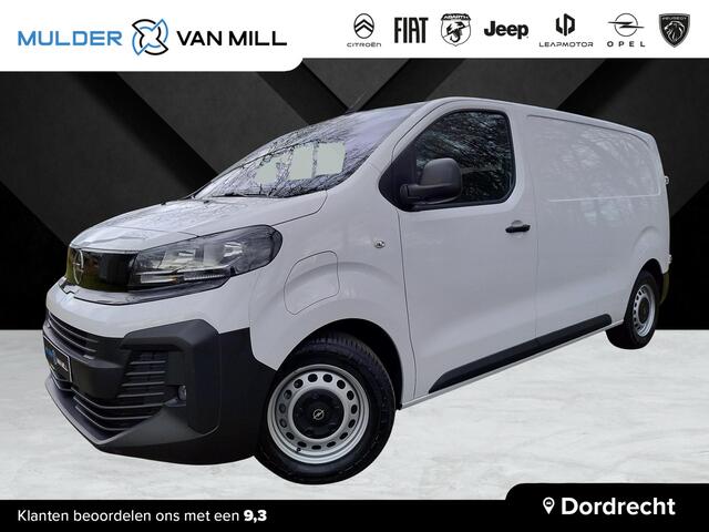 Opel VIVARO Electric L2 75 kWh 136 PK | Multimedia | Apple Carplay | Android Auto | NAVI | Achteruitrijcamera | Parkeersensoren achter | Scheidingswand comfort | Bestuurdersstoel comfort | Bank voorpassagiers | e-PTO 400V | Reservewiel | van ¤46.797 voor ¤39.050 ex. 