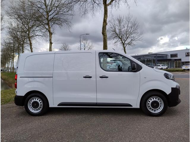 Opel VIVARO Electric L2 75 kWh 136 PK | Multimedia | Apple Carplay | Android Auto | NAVI | Achteruitrijcamera | Parkeersensoren achter | Scheidingswand comfort | Bestuurdersstoel comfort | Bank voorpassagiers | e-PTO 400V | Reservewiel | van ¤46.797 voor ¤39.050 ex. 