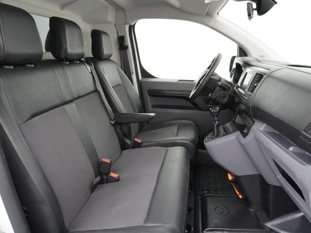 Opel VIVARO 1.5CDTI 120PK L2H1 Edition 3-Persoons Imperiaal Trekhaak Apple Carplay Android Auto Airco DAB Cruise Control 360°Camera Schuifdeur Tussenwand Dealeronderhouden Sensor dodehoek Bluetooth Regensensor 1e Eigenaar EURO 6 AN 300NM Koppel