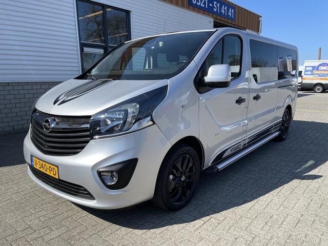 Opel VIVARO 1.6 CDTI 146pk L2H1 DC 5 persoons Innovation nr 105-200 / vaste prijs rijklaar ¤ 18.950 ex btw / lease ¤ 362 / airco / cruise / navigatie / leer / camera / trekhaak / dubbele schuifdeur !