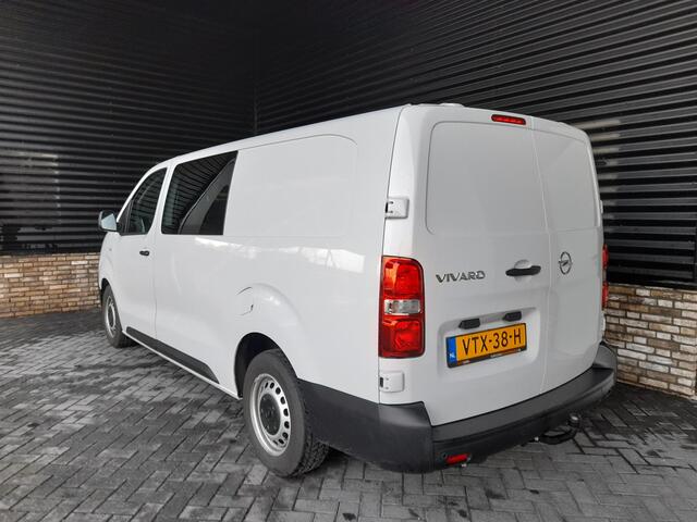 Opel VIVARO 2.0 CDTI Automaat 145 pk L3H1 Dubbele Cabine 6p Edition Navigatie Airco Bluetooth Trekhaak Betimmering Cruise Control