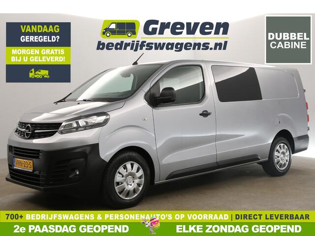 Opel VIVARO 2.0 CDTI L3H1 Dubbele Cabine 5 Persoons 360Camera Airco Cruise Carplay Navi PDC Trekhaak