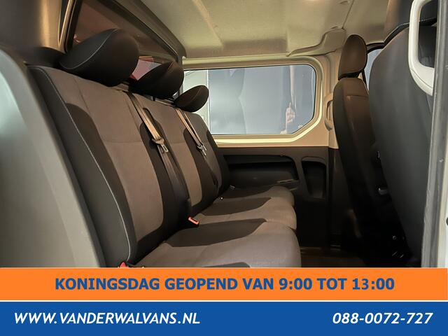 Opel VIVARO 1.6 CDTI 126pk L2H1 Dubbele Cabine Euro6 Airco | 5-Zits | Camera | Navigatie | LED Cruisecontrol, Trekhaak, Parkeersensoren, Android Auto