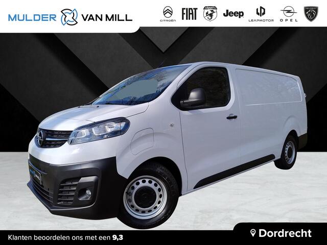 Opel VIVARO Vivaro-e L3 75 kWh 136pk AUTOMAAT | ACTIE op = op! | Bestuurdersstoel comfort | Passagiersstoel | NAVI | Multimedia | Apple Carplay | Android Auto | Parkeersensoren achter | ECall pakket met geprogrammeerd voorverwarmen | Laadkabel | Reservewiel | van ¤48