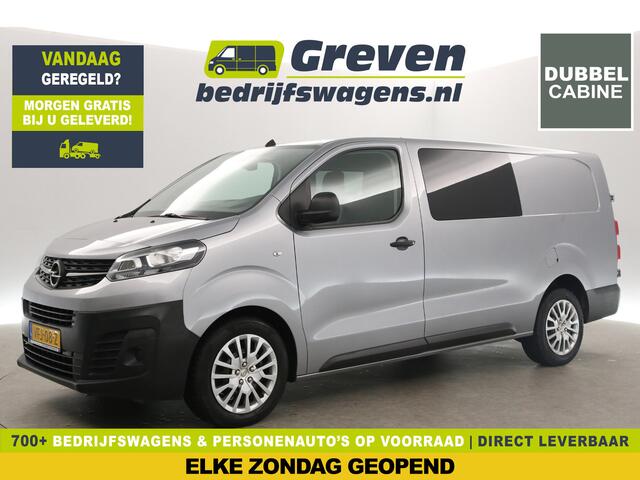 Opel VIVARO 2.0 CDTI L3H1 | Dubbele Cabine | 6 Persoons | Airco Cruise Trekhaak Elektrpakket